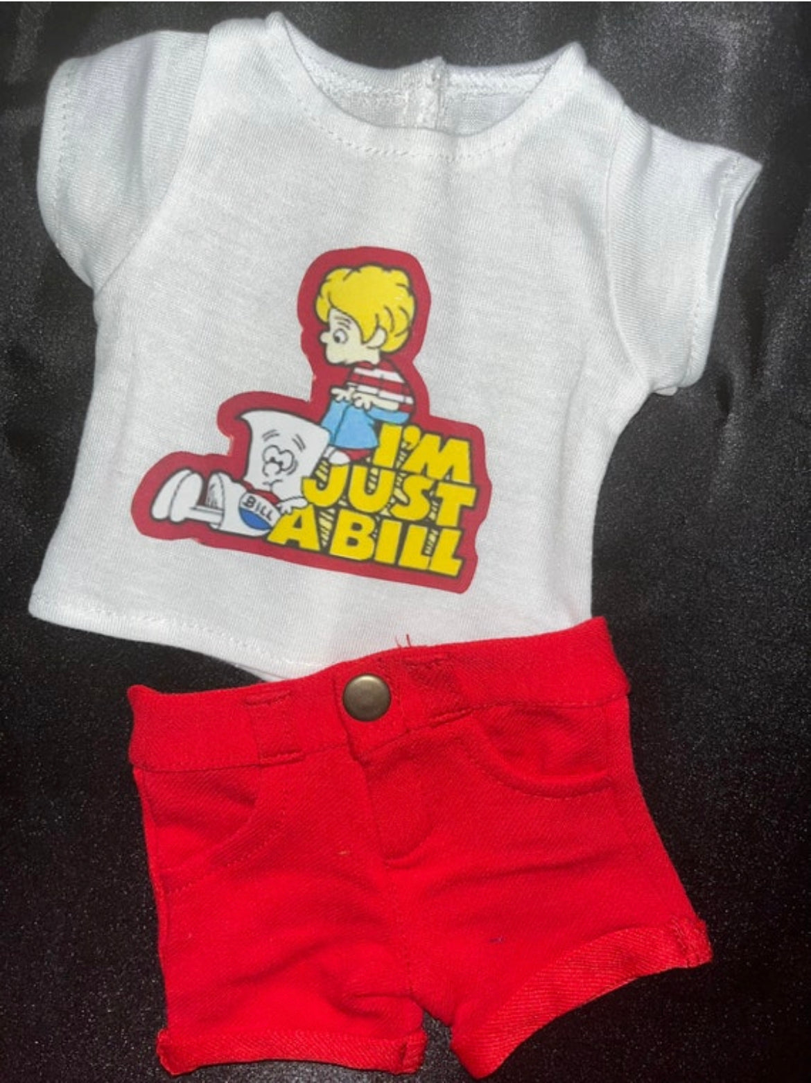 2pc 80’s doll retro outfit